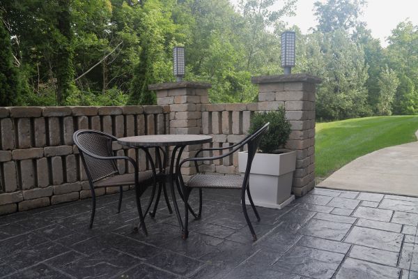 Stamped Concrete Patio Installation in Pottstown