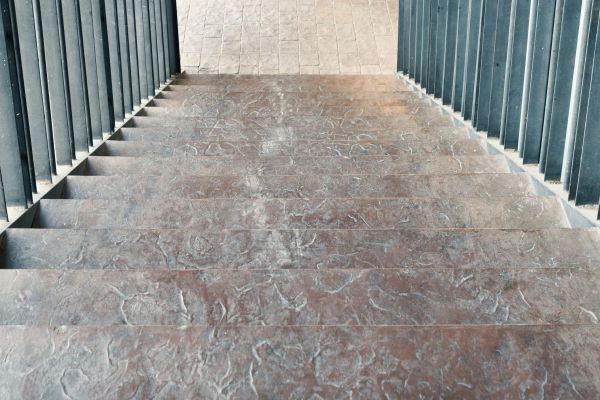 Concrete Stair Stamping in Pottstown